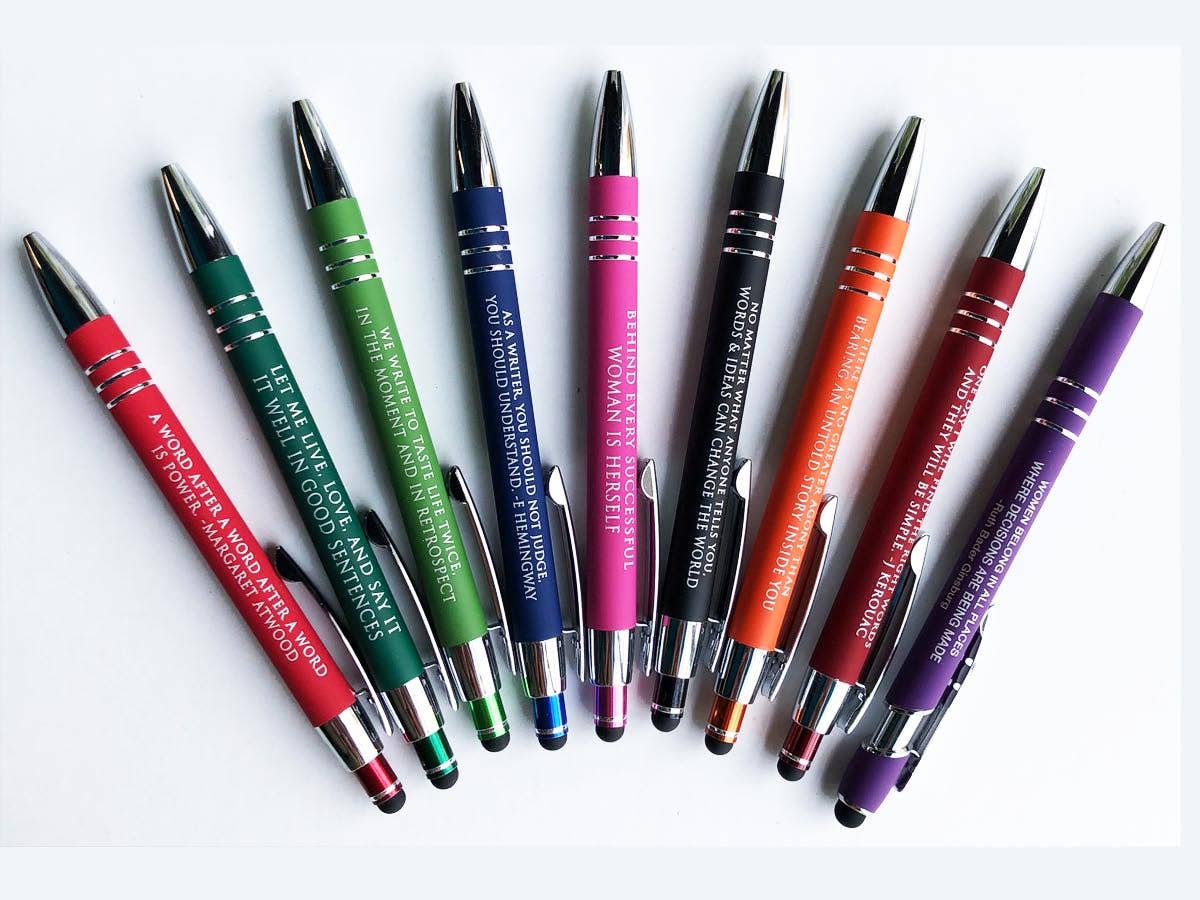 Behind Every Successful Woman is Herself Pen