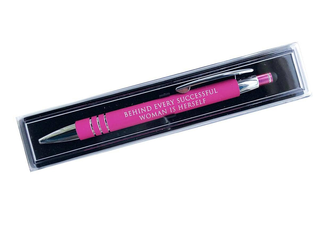 Behind Every Successful Woman is Herself Pen