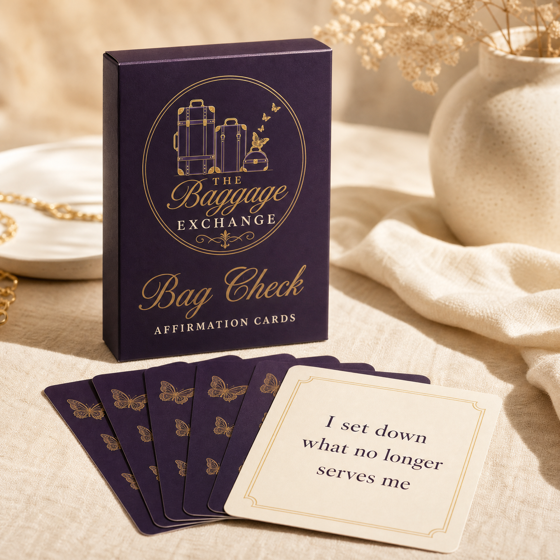 Bag Check Affirmation Card Deck